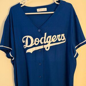 LA Dodgers Women's Official MLB Jersey - size 2X